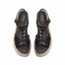 CLARKS Sandalias Negras 261763914-BLACK