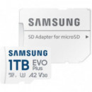 Tarjeta de Memoria MicroSDXC Samsung EVO Plus 1TB UHS-I Clase 10