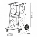 Trolley Spotter  Compatible SW1193-SW1194 SOWELL 37.5X42.5X61.8 Cm