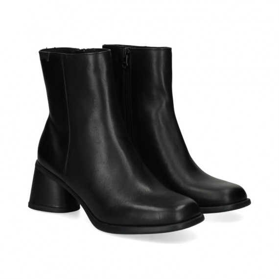 Botin Piel Negro  CAMPER