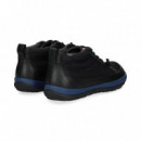 Goma Azul Deportivo Nobuck Negro  CAMPER