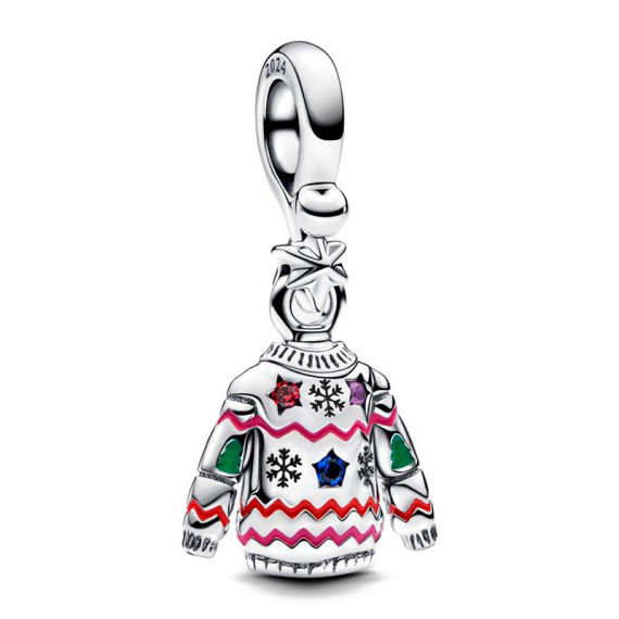 Charm Colgante Jersey de Navidad 793596C01  PANDORA