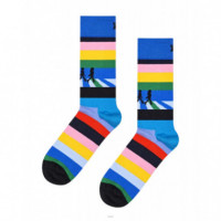 Calcetines HAPPY SOCKS Special Edition Beatles Legend Crossing Sock