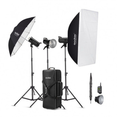 GODOX Kit de Estudio SK400IIV-D de 3X SK400IIV