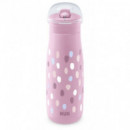 Taza Mini-me Flip It Pp NUK +12 Meses Lila