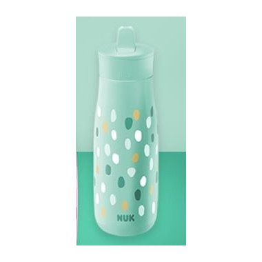 Taza Mini-me Flip It Pp NUK +12 Meses Verde