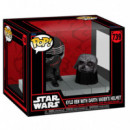 FUNKO Pop Deluxe Star Wars Kylo Ren With Darth Vader Helmet