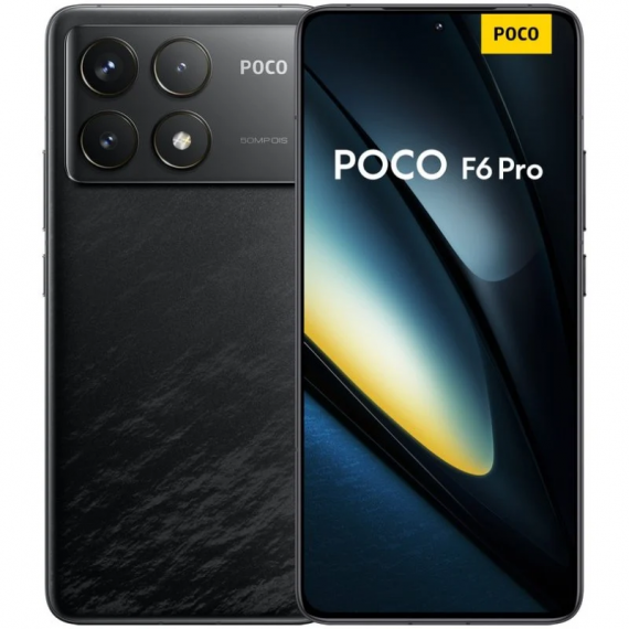 Teléfono Móvil Poco F6 Pro 5G 12RAM 512GB Negro  XIAOMI