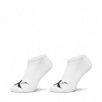 Pack de 2 Calcetines Sneaker con Monograma  CALVIN KLEIN