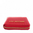 Cartera Shiny Croco  LOVE MOSCHINO