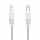 CABLE DE RED CAT.5 UTP FLEX 0.5M NANOCABLE WHITE