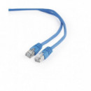 CABLE DE RED CAT.6 FTP 0.5M GEMBIRD BLUE