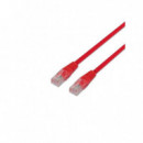 CABLE DE RED CAT.6 UTP 0.5M AISENS RED