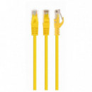 CABLE DE RED CAT.6 UTP 0.5M GEMBIRD YELLOW