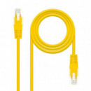 CABLE DE RED CAT.6 UTP 1M NANOCABLE YELLOW