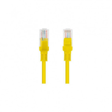 CABLE DE RED CAT.6 UTP 5M YELLOW LANBERG