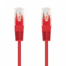 CABLE DE RED CAT.6 UTP FLEX 2M NANOCABLE RED