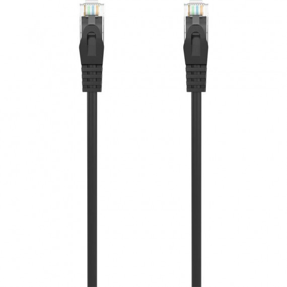 CABLE DE RED CAT.6A UTP 0.5M AISENS BLACK