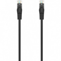 CABLE DE RED CAT.6A UTP 0.5M AISENS BLACK