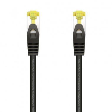 CABLE DE RED CAT.7 S/FTP 0.25M AISENS BLACK