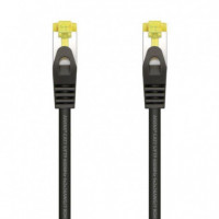 CABLE DE RED CAT.7 S/FTP 0.25M AISENS BLACK