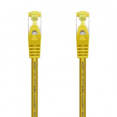 CABLE DE RED CAT.7 S/FTP 0.25M AISENS YELLOW