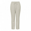 Pantalones Pantalón VERO MODA Jesmilo Silver Lining