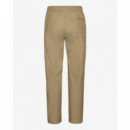 COLORFUL STANDARD Pantalones Sarga Orgánica Desert Khaki