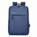 MOCHILA PHOENIX MICHIGAN 15.6 BLUE + CABLE USB