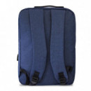 MOCHILA PHOENIX MICHIGAN 15.6 BLUE + CABLE USB