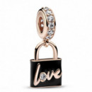 PANDORA  Charm Colgante Candado Amor​ 782508C01