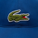 Gorra de Sarga de Algodón con Insignia de Cocodrilo de LACOSTE