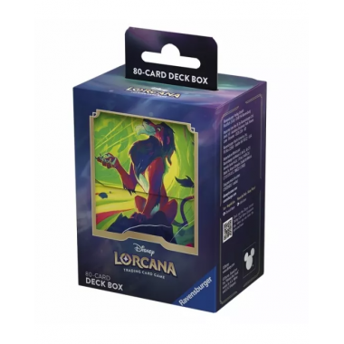 Caja de Mazo Modelo Scar  Vengeful Lion Azurite Sea Lorcana Disney  RAVENSBURGER