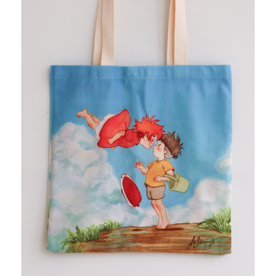 Totebag Ponyo y Sosuke  FA SANJURJO