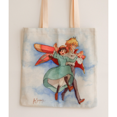 Totebag Sophie y Howl el Castillo Ambulante  FA SANJURJO