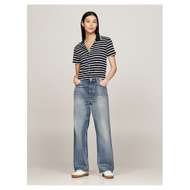 Polos Slim Cody Crop Button  TOMMY HILFIGER