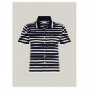 Polos Slim Cody Crop Button  TOMMY HILFIGER