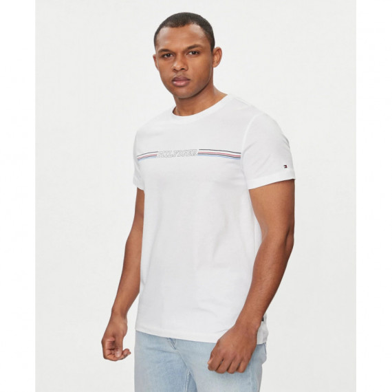 Camisetas Manga Corta Stripe Chest Tee  TOMMY HILFIGER