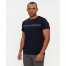 Camisetas Manga Corta Stripe Chest Tee  TOMMY HILFIGER