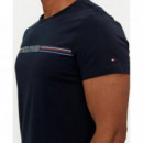 Camisetas Manga Corta Stripe Chest Tee  TOMMY HILFIGER