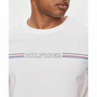 Camisetas Manga Corta Stripe Chest Tee  TOMMY HILFIGER