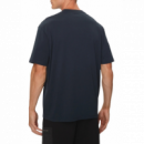 Camiseta ARMANI EXCHANGE Logo Frontal Azul Marina