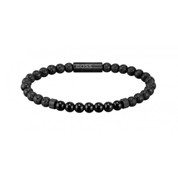 Pulsera Negra Lava  BOSS