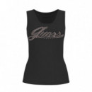 GUESS T-shirt Mujer W4BP22KA0H1.1