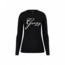 GUESS Jersey Mujer W4BR04Z2NQ2