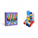 Pack de 3 Calcetines HAPPY SOCKS Beatles