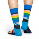 Calcetines HAPPY SOCKS Special Edition Beatles Legend Crossing Sock