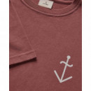 Camisetas Hombre Camiseta LA PAZ Dantas Marsala