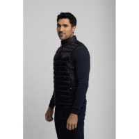 Chaquetas Hombre Chaleco CORONEL TAPIOCA Acolchado Alondra Negro