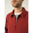 Chaquetas Hombre Chaqueta SAINT JAMES Estilo Bata Zephyr Brique